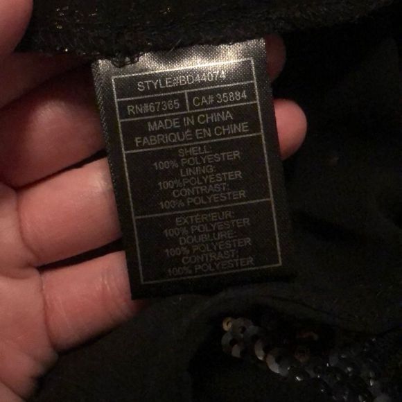 BB Dakota Floral Metallic Sequin Sheer Back Tank - Picture 6 of 8